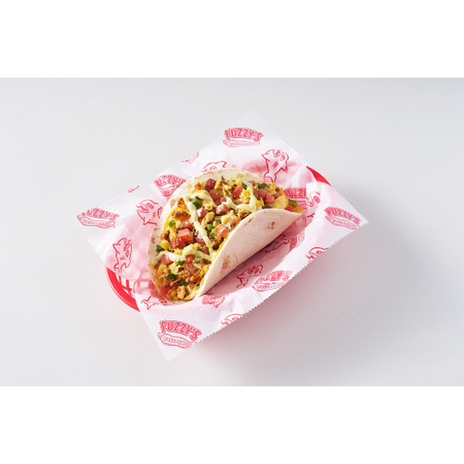 Big Bacon & Chorizo Breakfast Taco